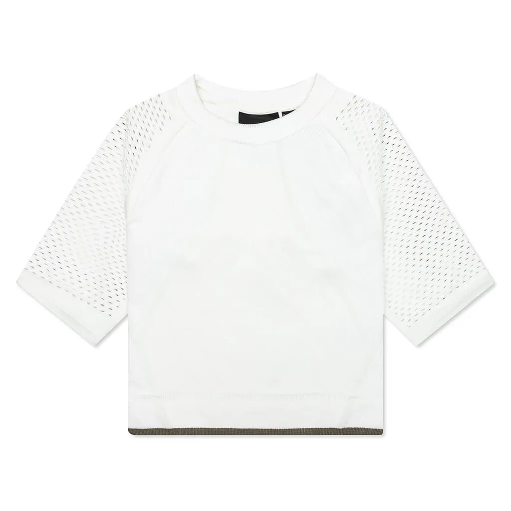 Adidas x IVY PARK Seamless Crop Top - Off White