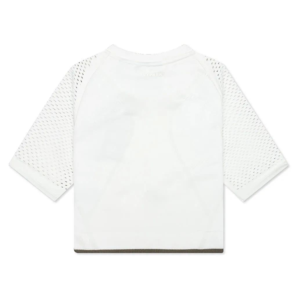 Adidas x IVY PARK Seamless Crop Top - Off White