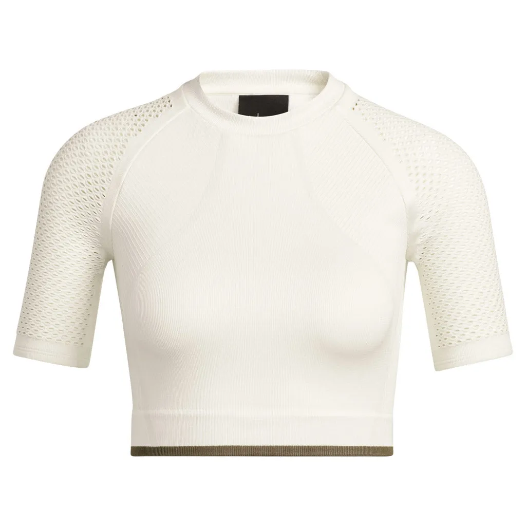 Adidas x IVY PARK Seamless Crop Top - Off White