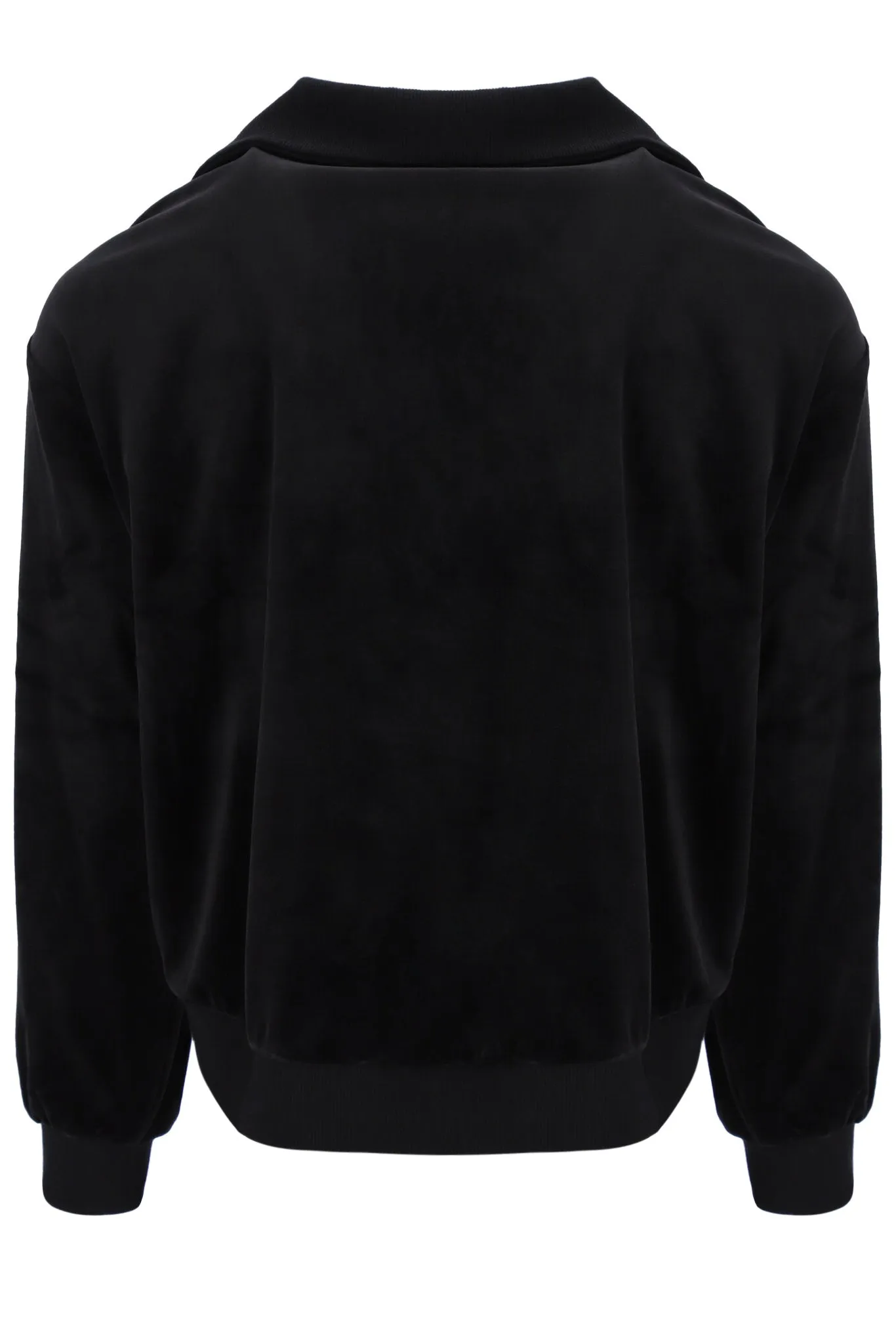 Apulia Dropped High Neck Velour Sweater