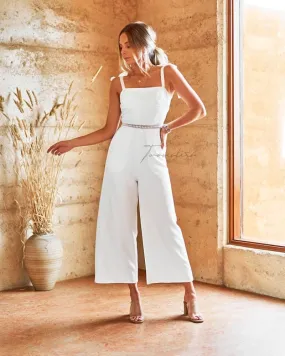 Beryl Jumpsuit - White