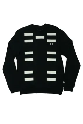 BLACK BLOCK GRAPHIC SWEATSHIRT