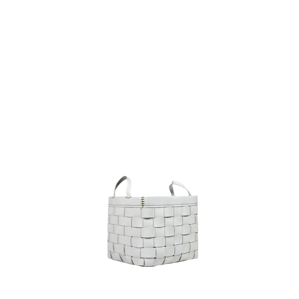 Cesta Quadrata Square Basket White