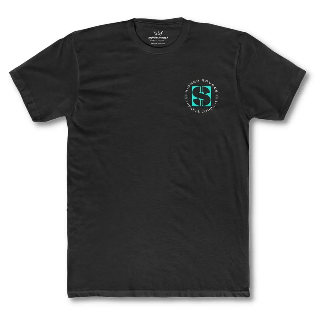 Change Your Reality - Black / Bright Turquoise