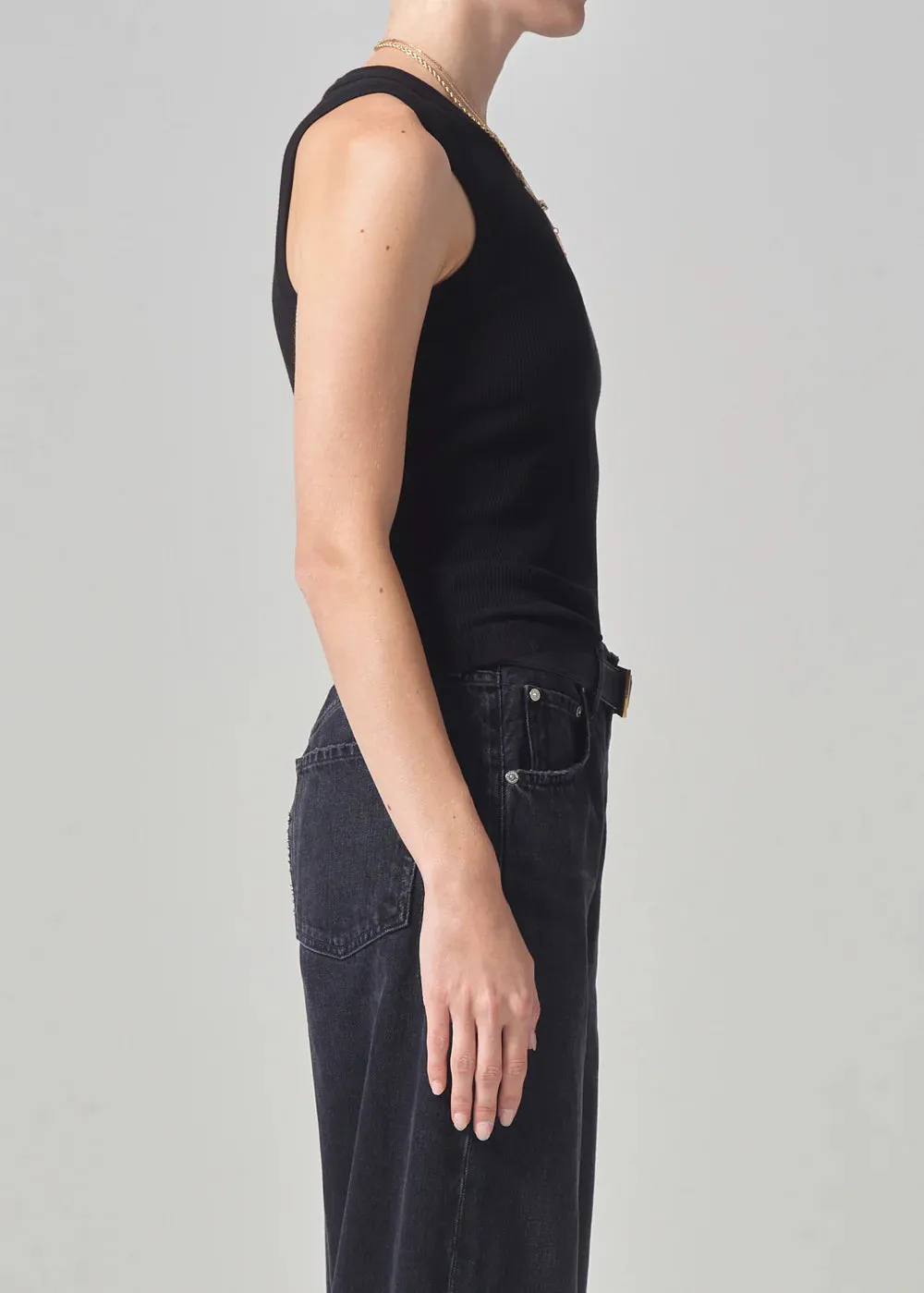 Citizens of Humanity - Isabel Rib Tank - Black