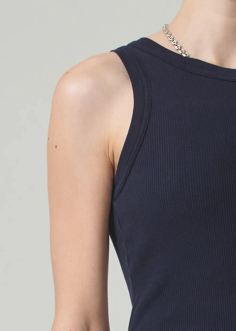 Citizens of Humanity - Isabel Rib Tank - Navy