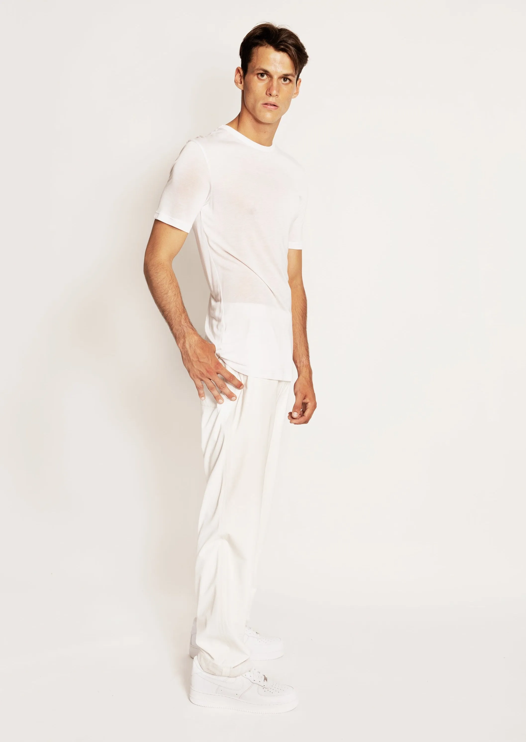 Classic T Short Sleeve in Modal Cashmere