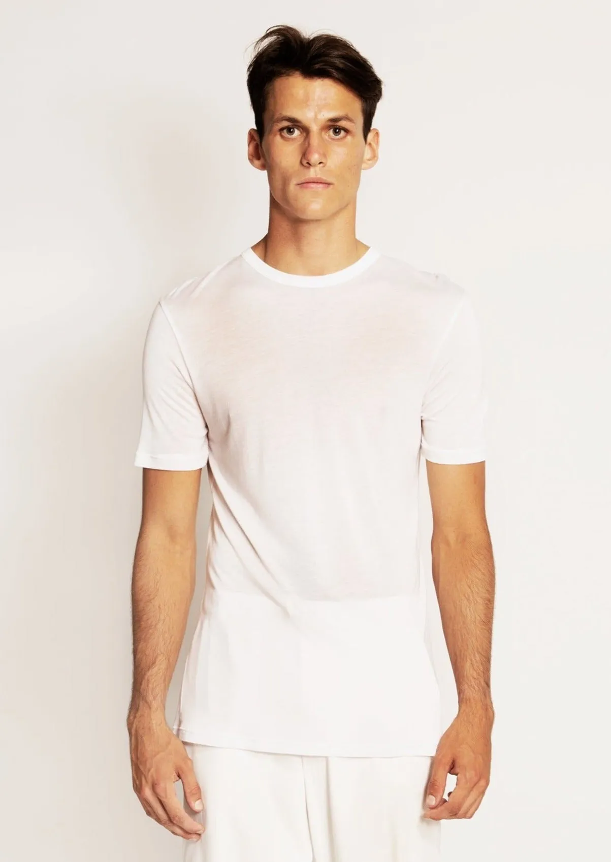 Classic T Short Sleeve in Modal Cashmere