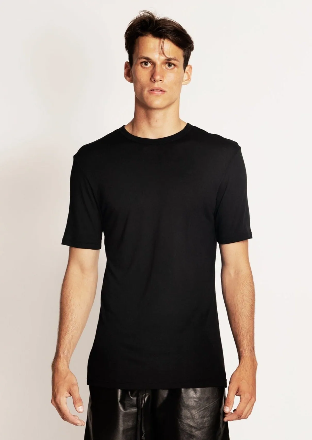 Classic T Short Sleeve in Modal Cashmere