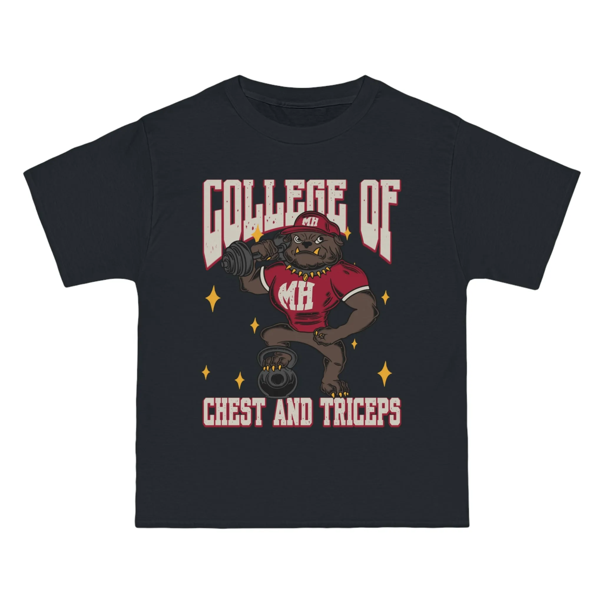 COLLEGE OF CHEST AND TRICEPS - TEE