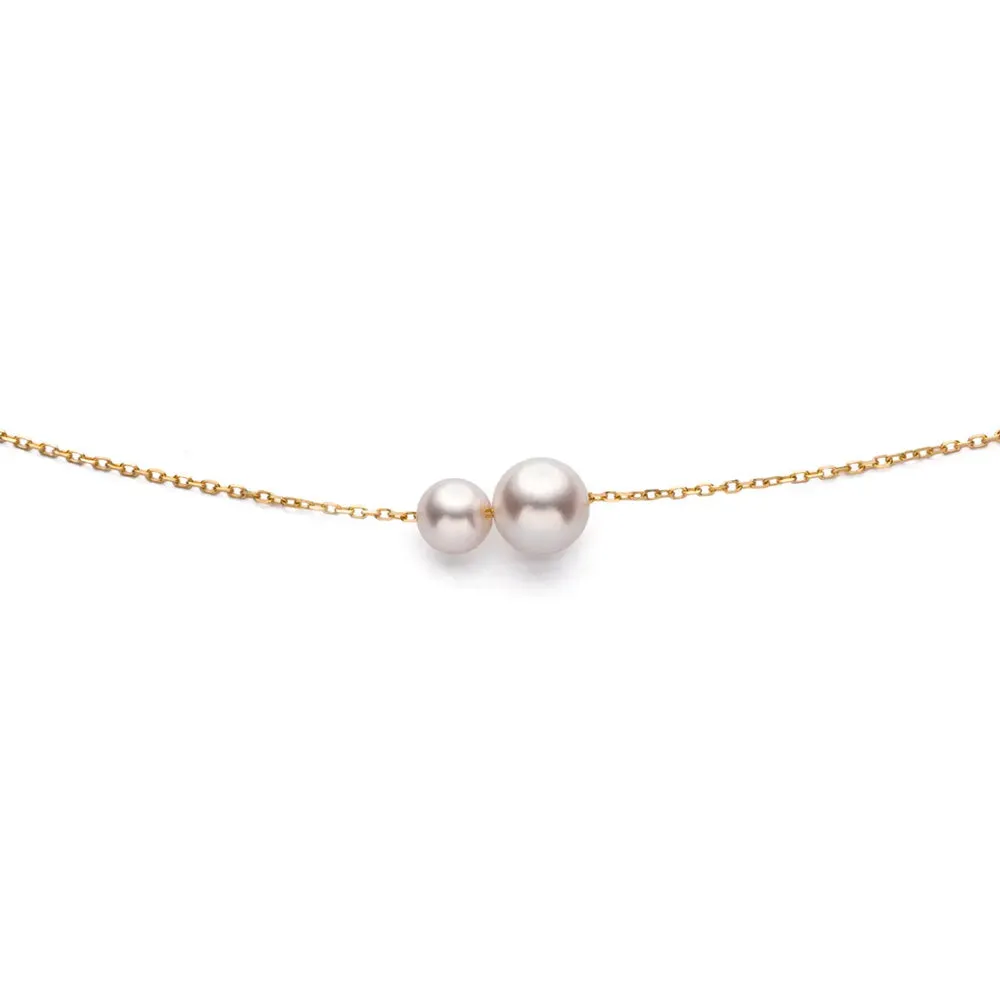 Double Freshwater Cultured Pearl Necklace