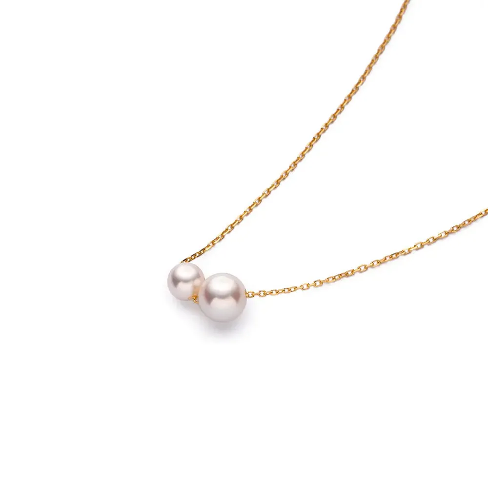 Double Freshwater Cultured Pearl Necklace