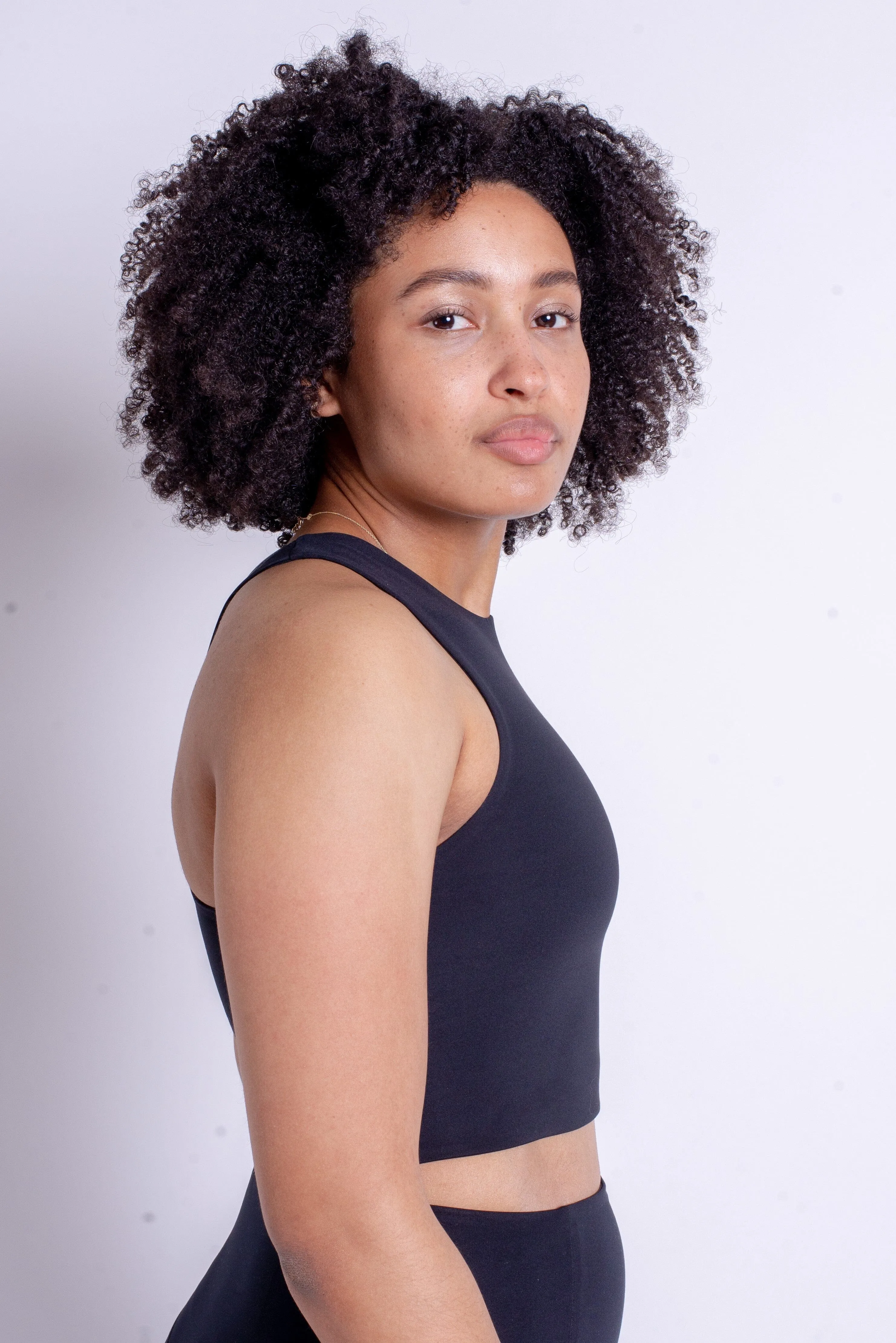 Dylan Crop Tank Bra - Made from Recycled Plastic Bottles