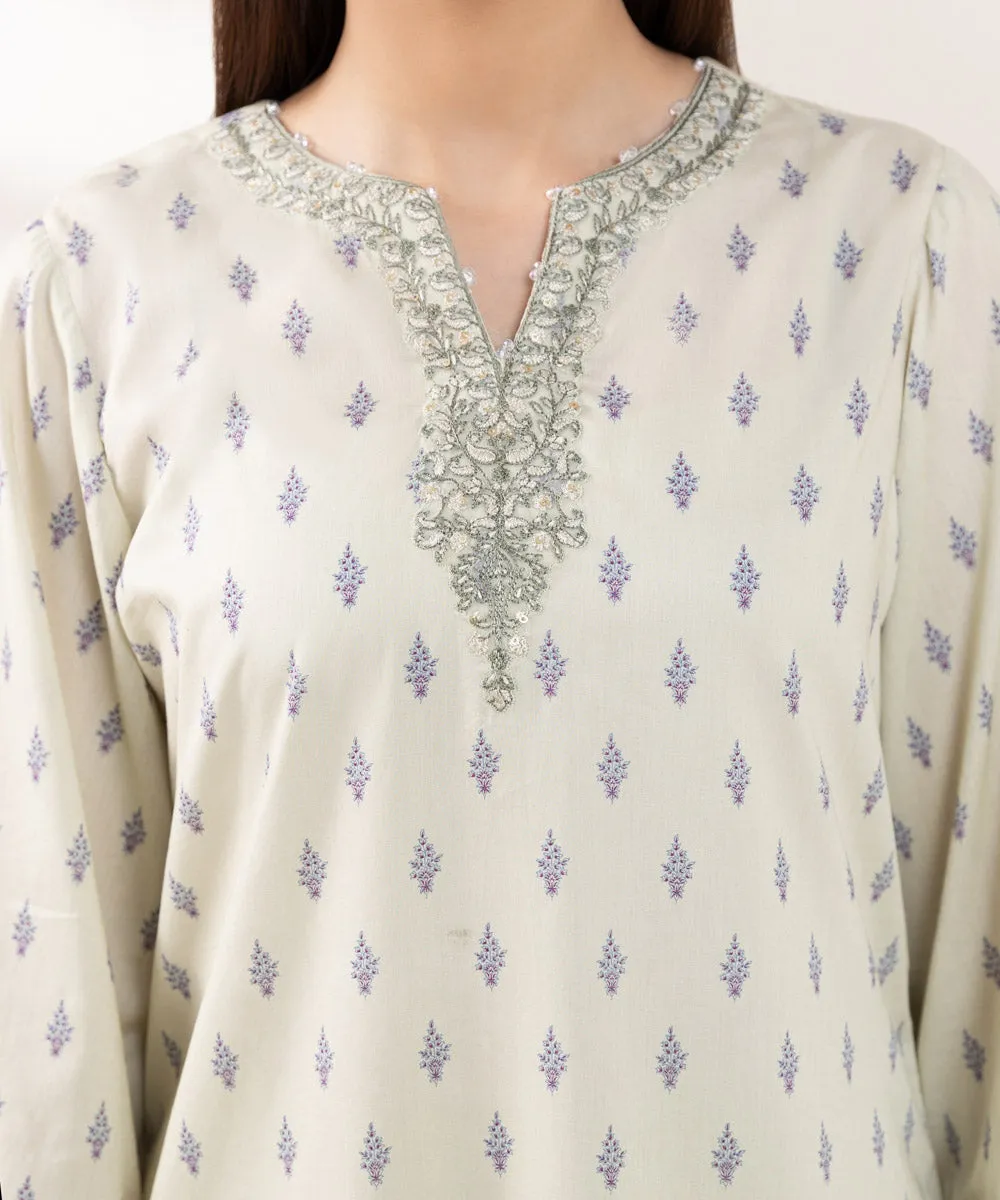 Embroidered Lawn Shirt