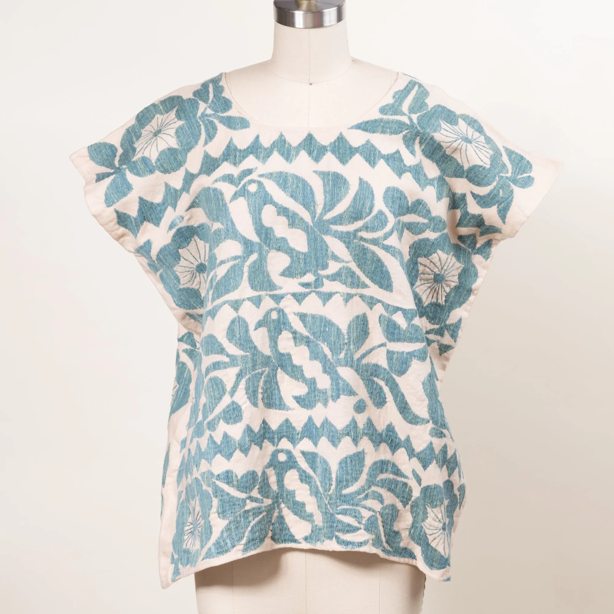 Floral Hand Embroidered Top