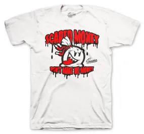 Foam Pro White/Black Shirt - Scared Money - White