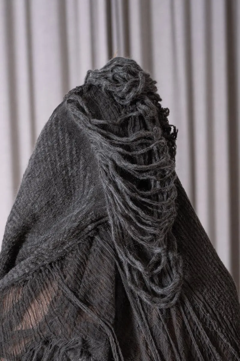 Forme d'Expression | HX015 Fiamma Scarf | Außergewöhnlicher Schal aus Mohair und Wolle