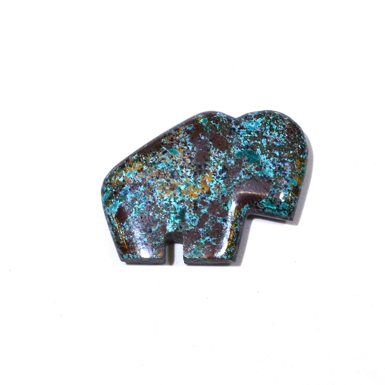 Frost the Chrysocolla Buffalo