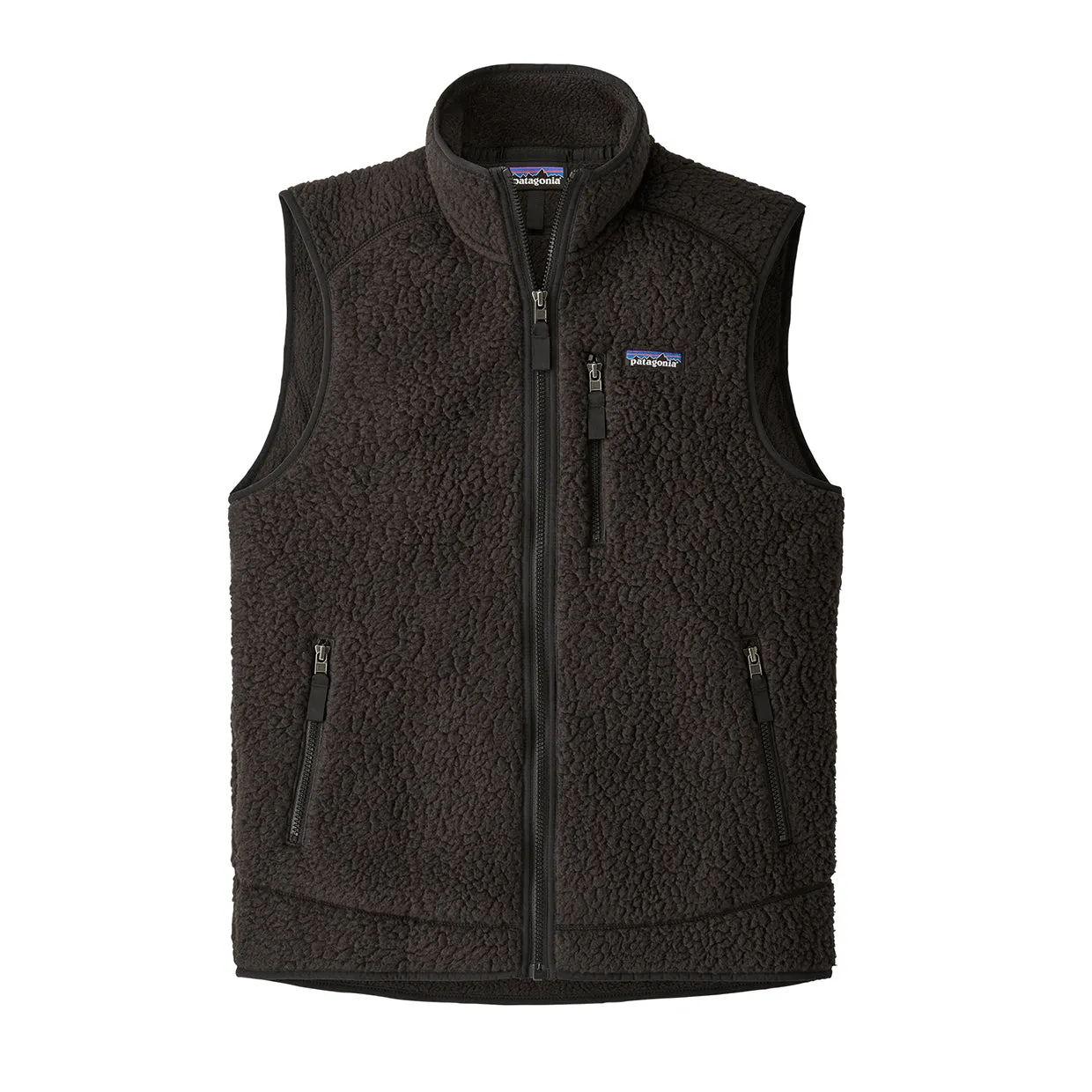 Gilet Uomo Patagonia Retro Pile Fleece Vest Nero