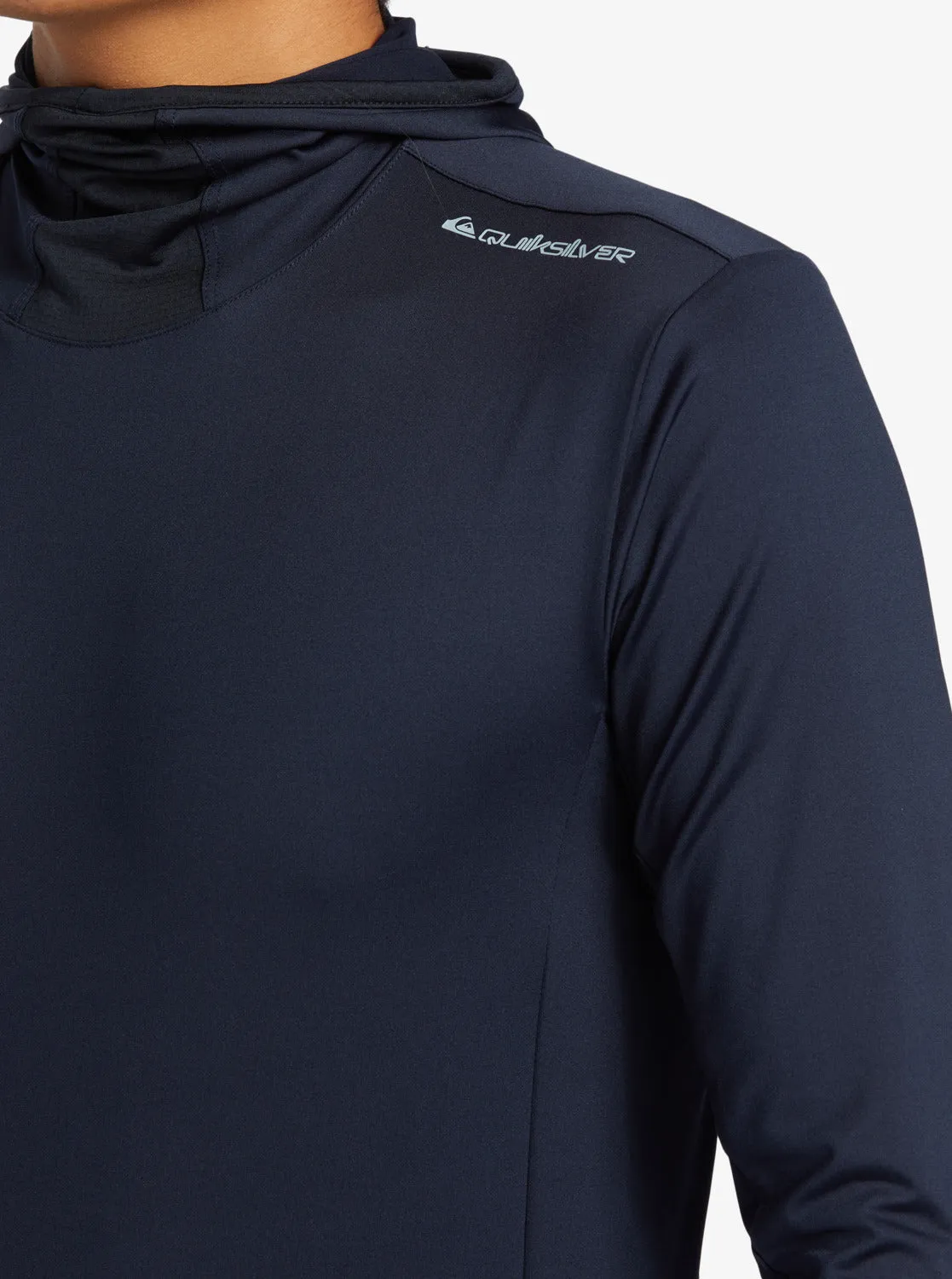 Highline UPF 50 Hooded Long Sleeve Rashguard - Dark Navy