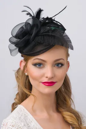 Kate Fascinator - Black