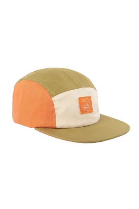 Kultakero Color Block 5-panel - 100% linen