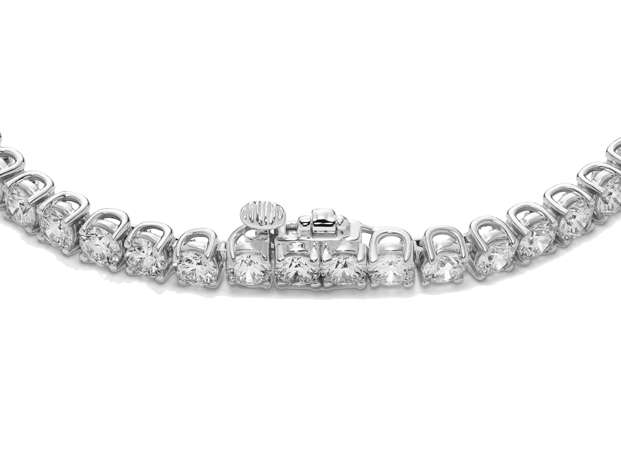 Lab-Grown Diamond Medium Tennis Bracelet - G/H color, 6.5 length | White