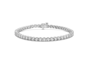 Lab-Grown Diamond Medium Tennis Bracelet - G/H color, 6.5 length | White