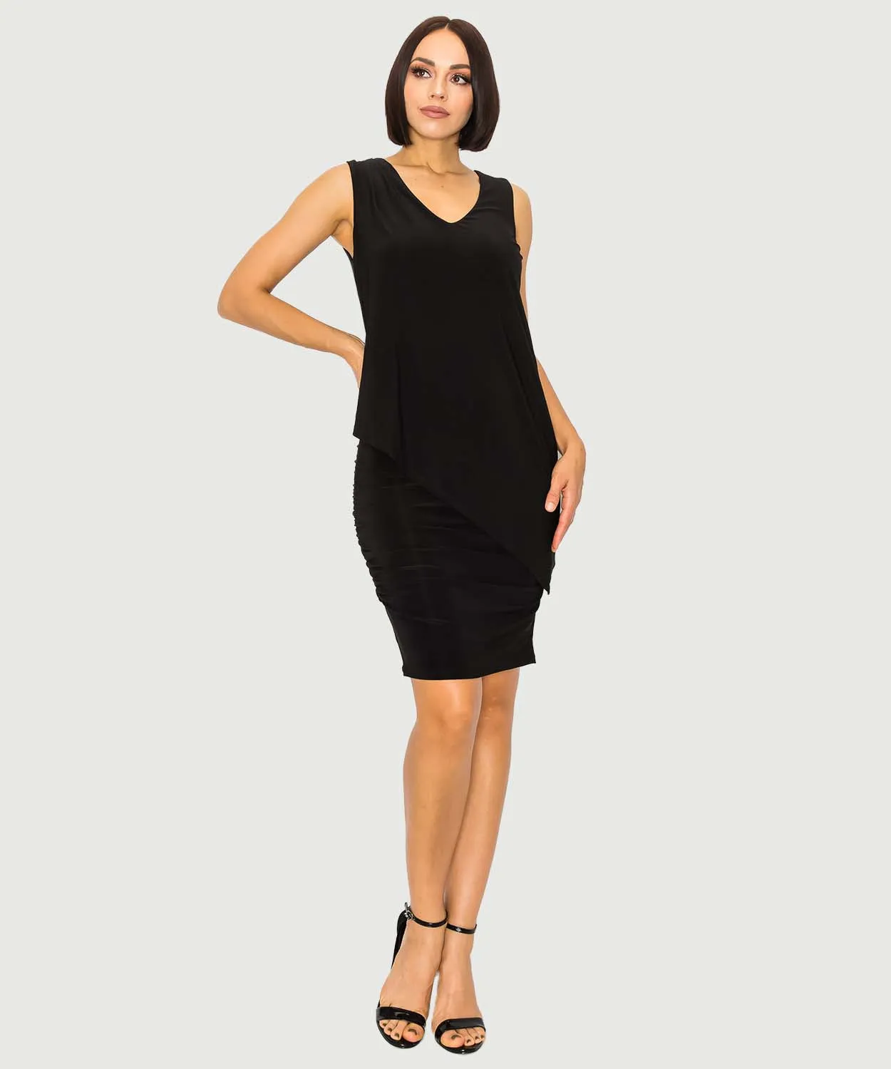 Last Tango Sleeveless 2 Layer Tunic Dress