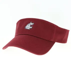 LEAGUE MAROON ADJUSTABLE VISOR