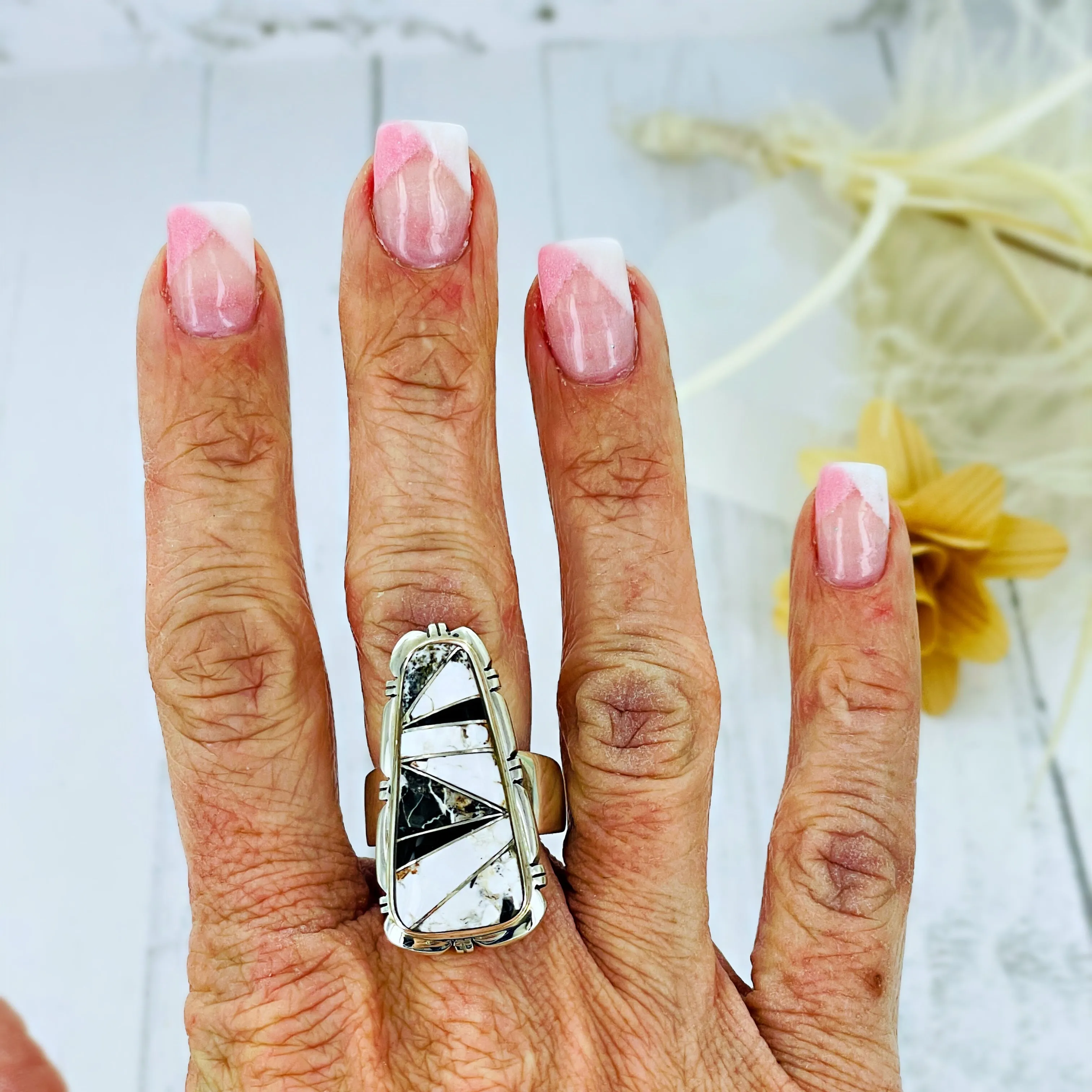 Madison {White Buffalo} Ring