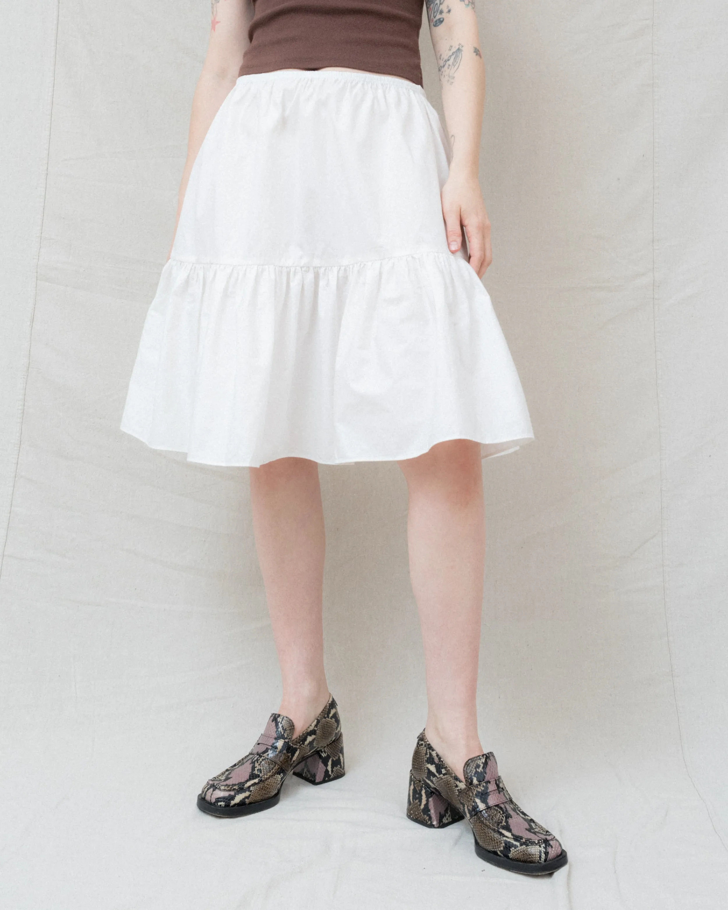 Matilda Skirt in Alabaster