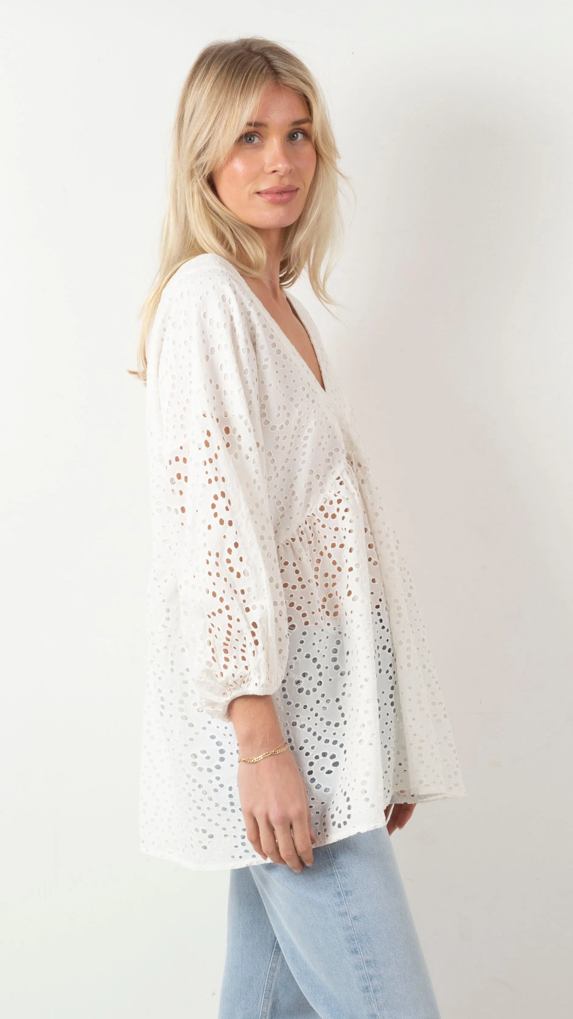 Meadow Shenandoah Tunic - Meadow Ivory