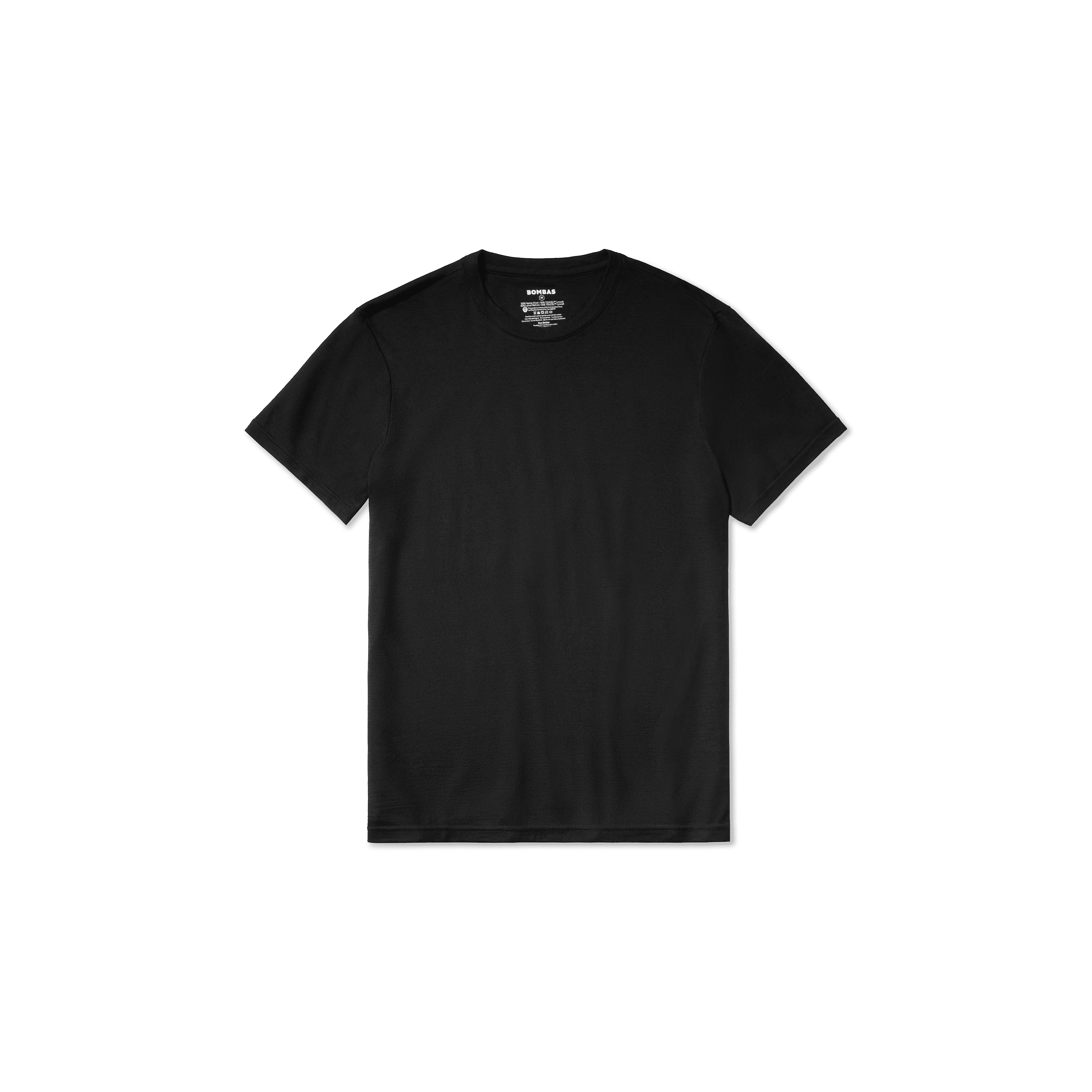 Men's Merino Wool Blend Crew Neck T-Shirt