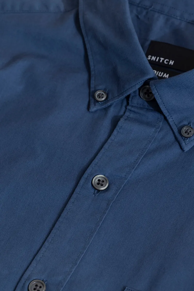 Meteorite Aegean Blue Shirt