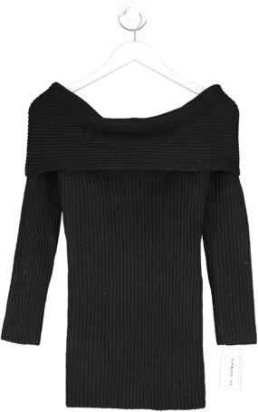 NA-KD Josefine Hj Black Jumper UK XS