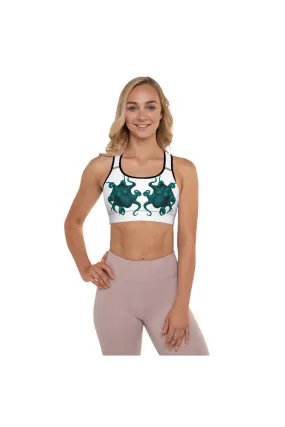 Octopus Padded Sports Bra