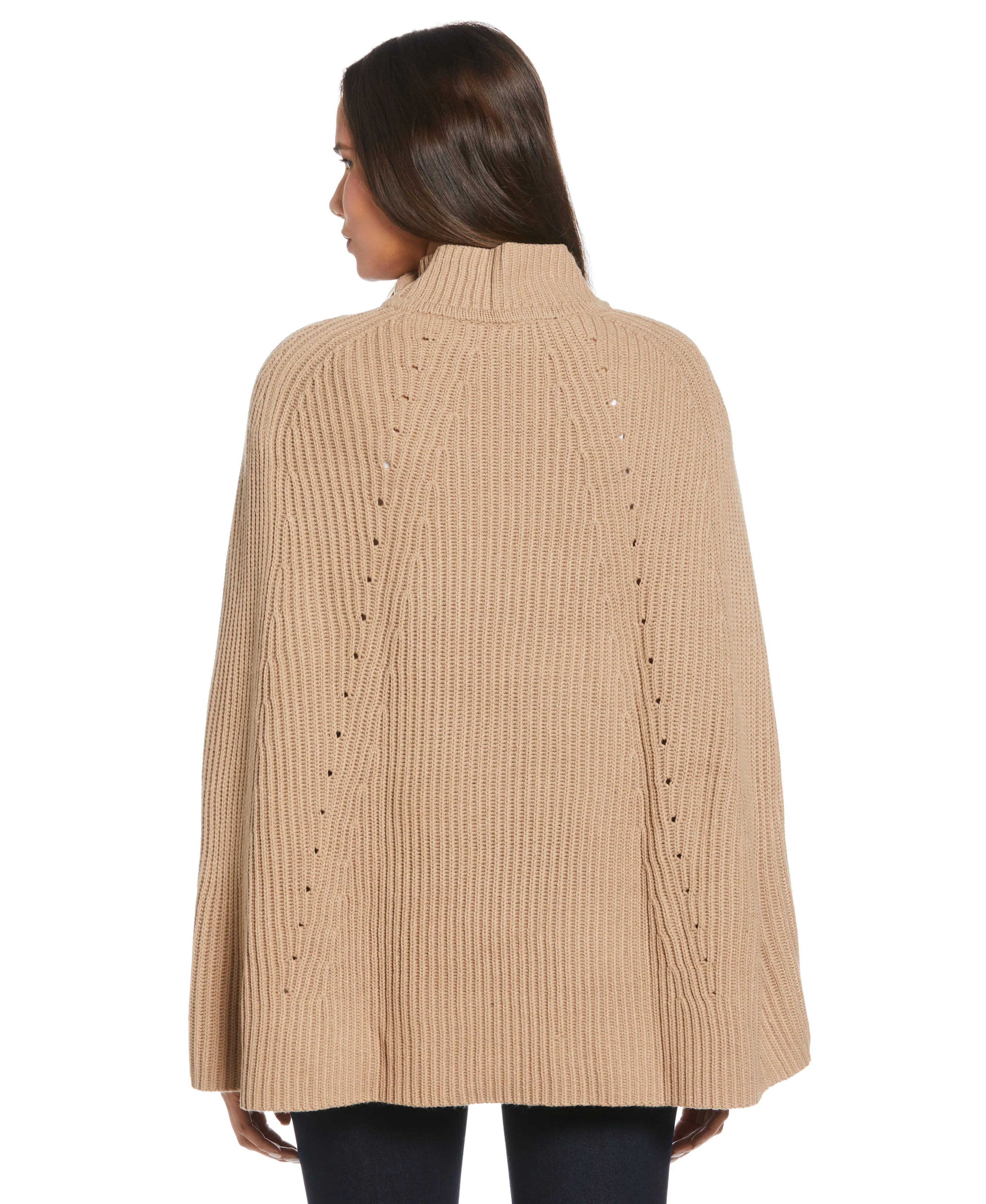 Petite Poncho Sweater