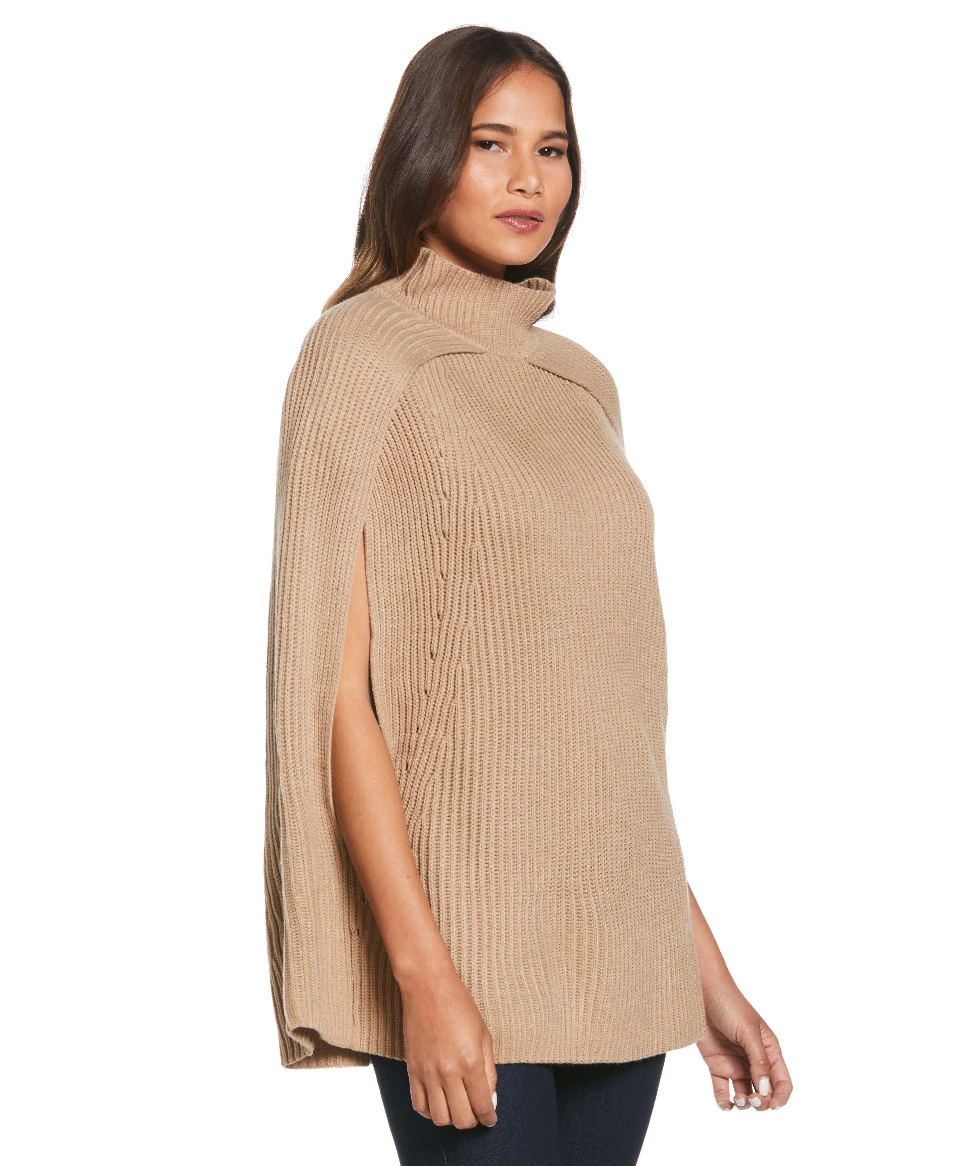 Petite Poncho Sweater