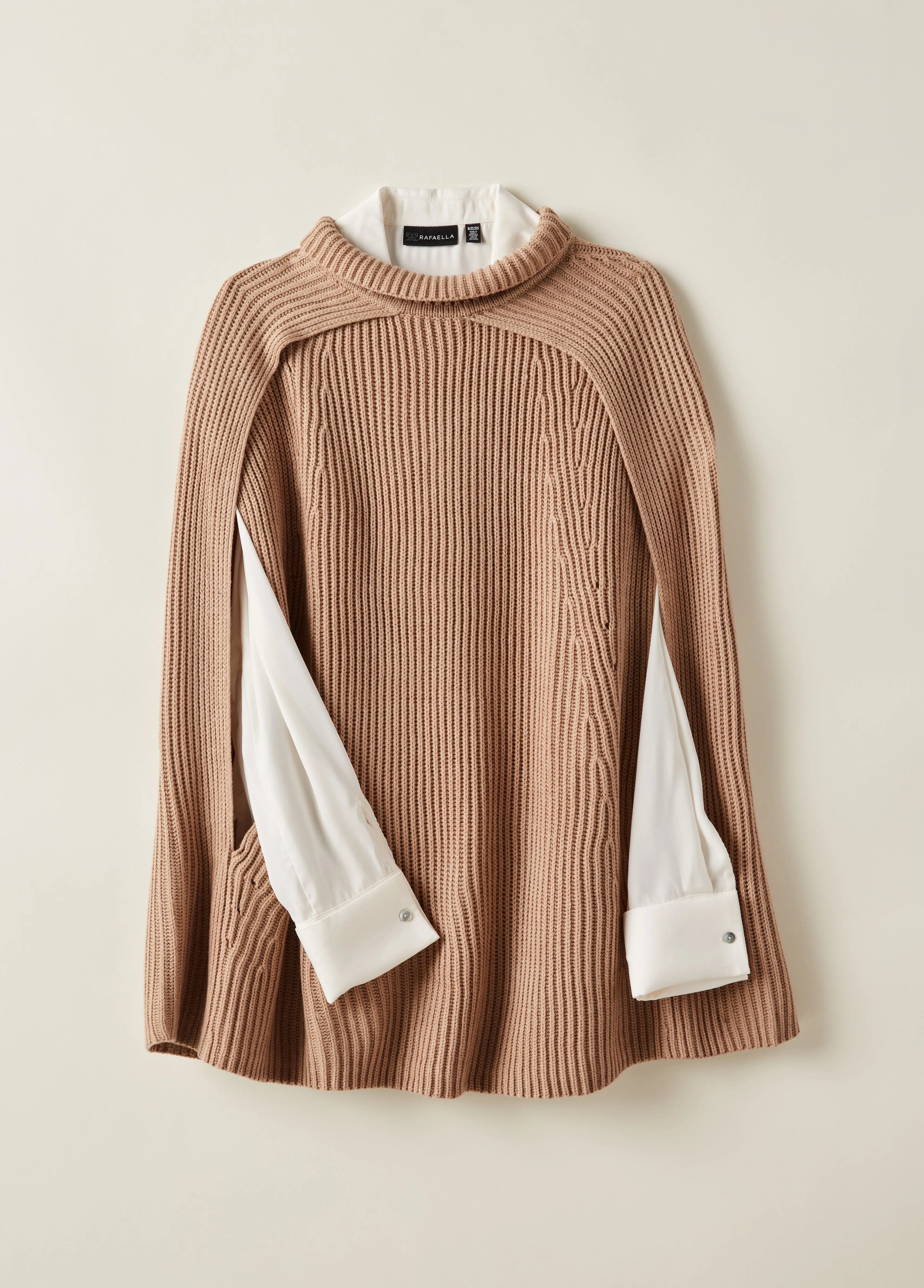 Petite Poncho Sweater