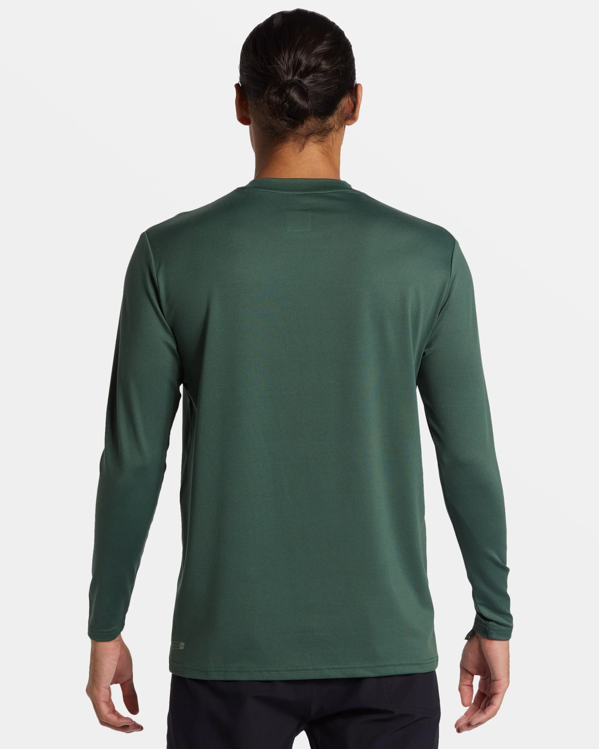 Petroglyph Long Sleeve Surf Tee - Forest