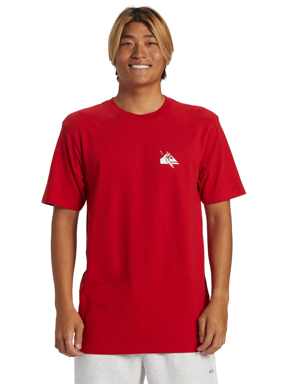 Quiksilver Mens Petroglyph Logo DNA T-Shirt