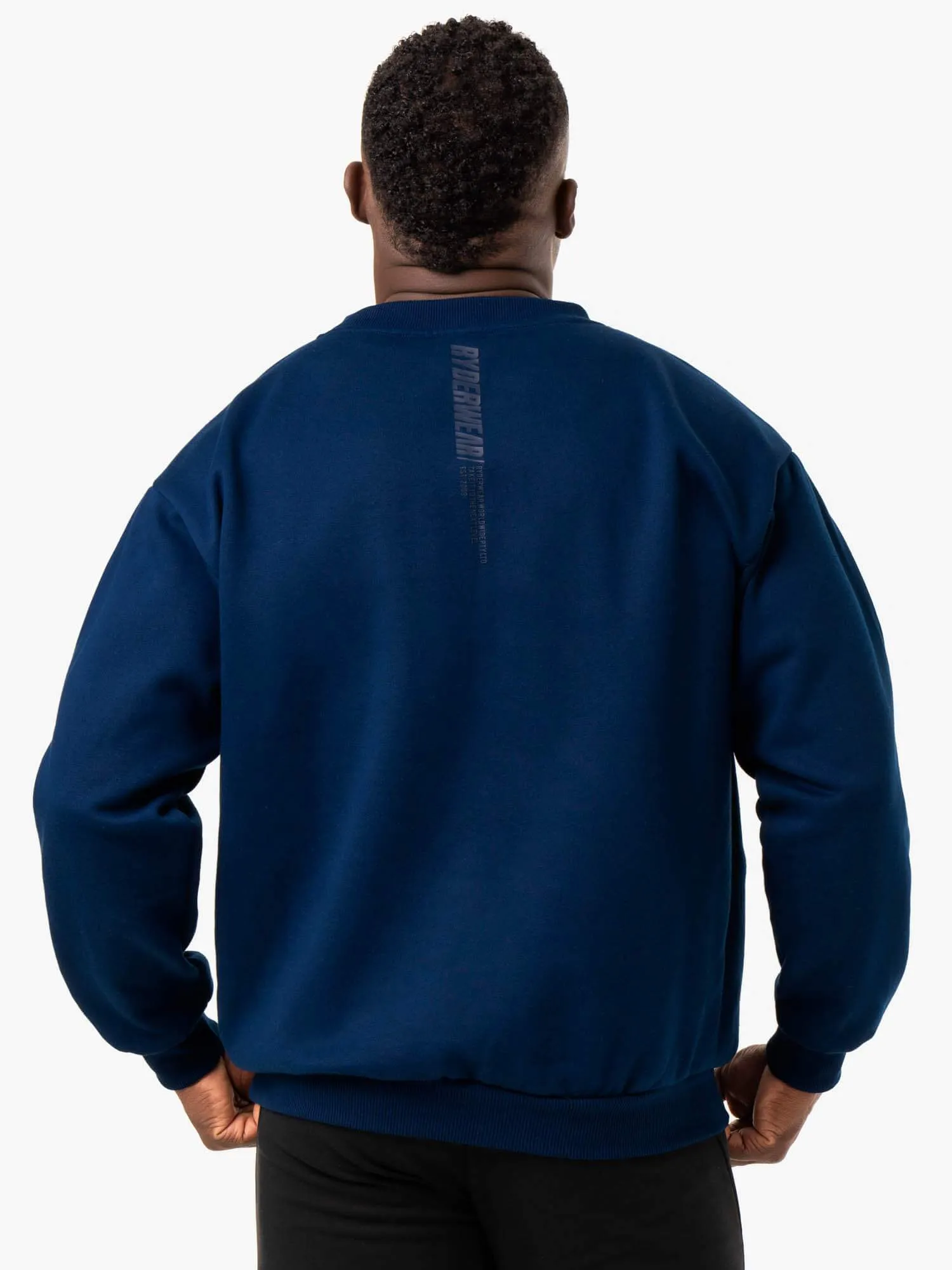 Reset Fleece Crew Neck - Blue