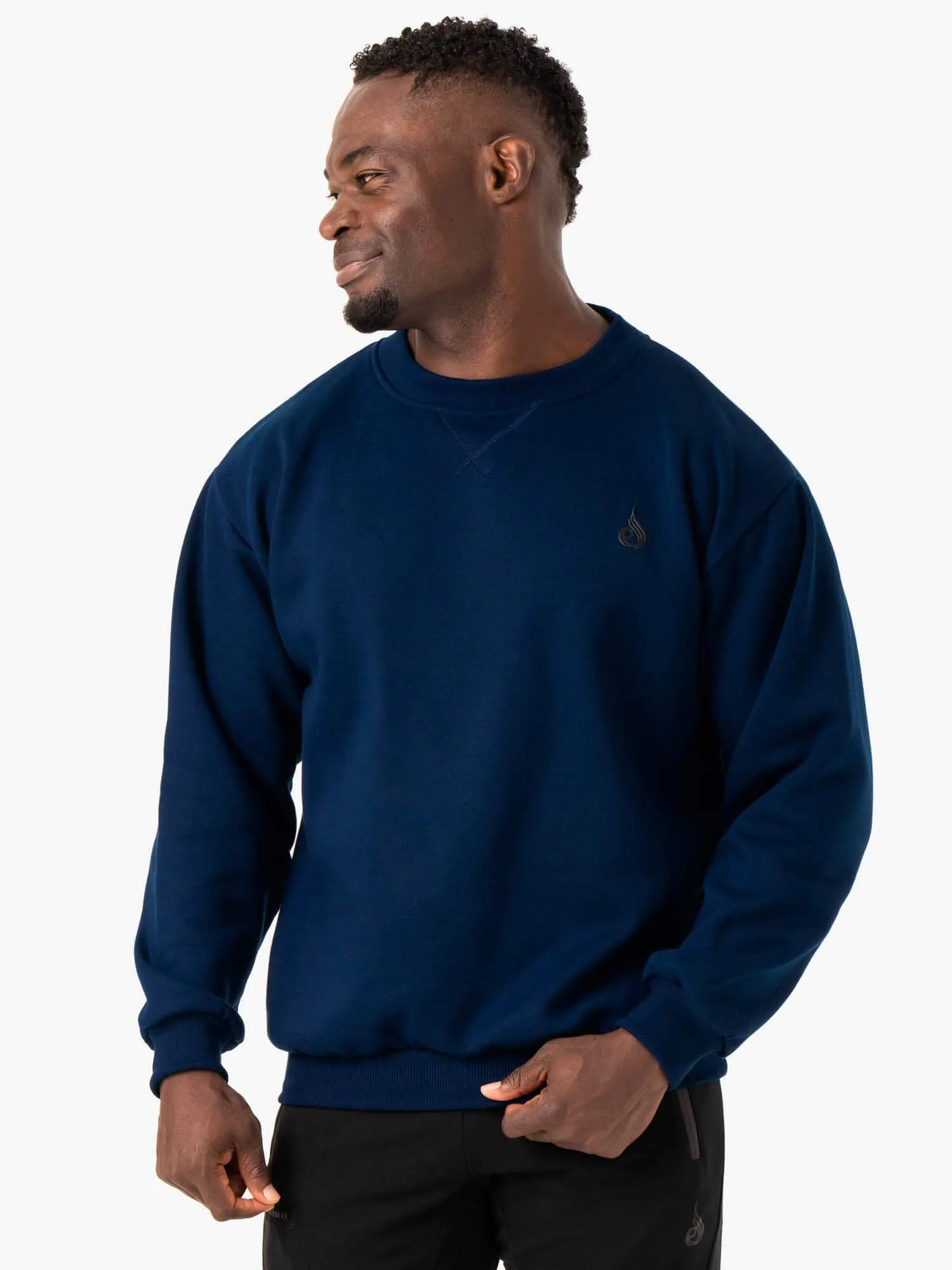 Reset Fleece Crew Neck - Blue