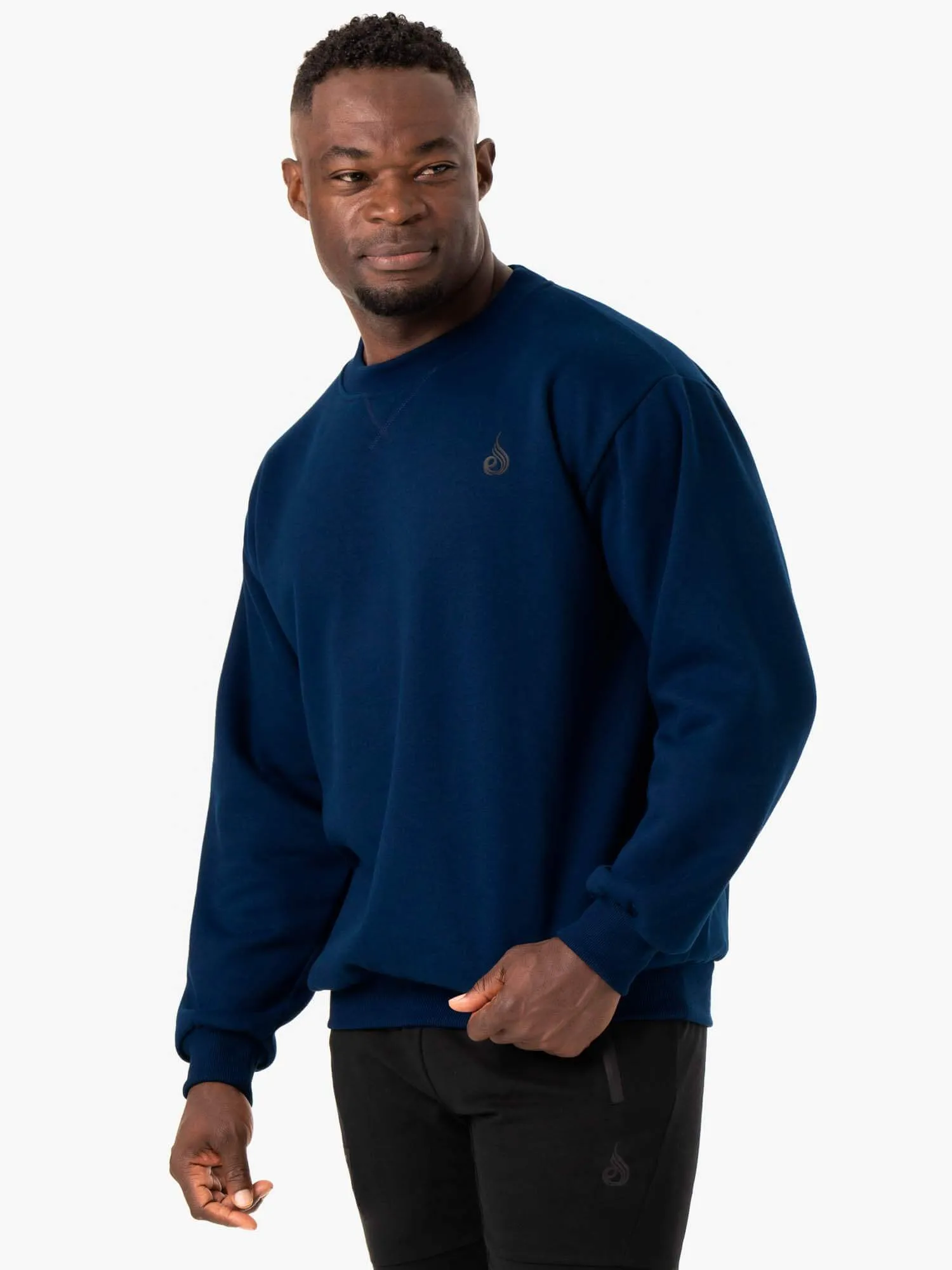 Reset Fleece Crew Neck - Blue