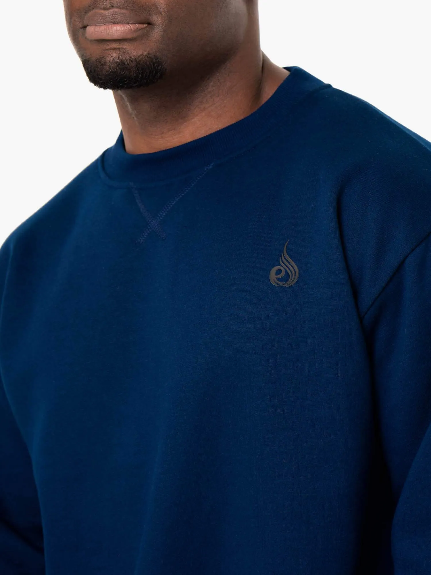 Reset Fleece Crew Neck - Blue