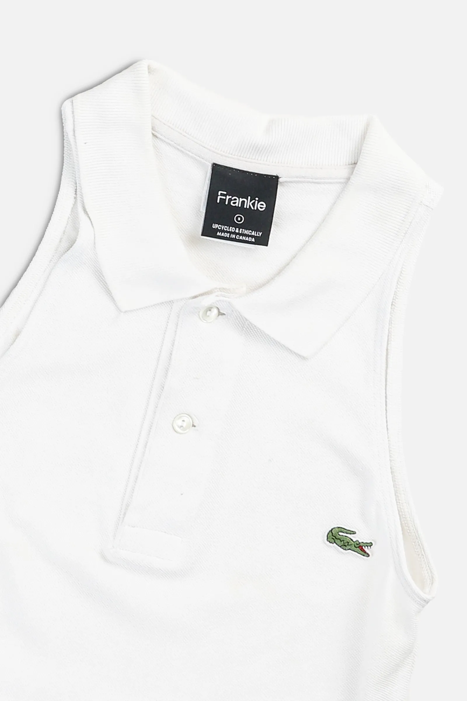 Rework Lacoste Collared Tank - S