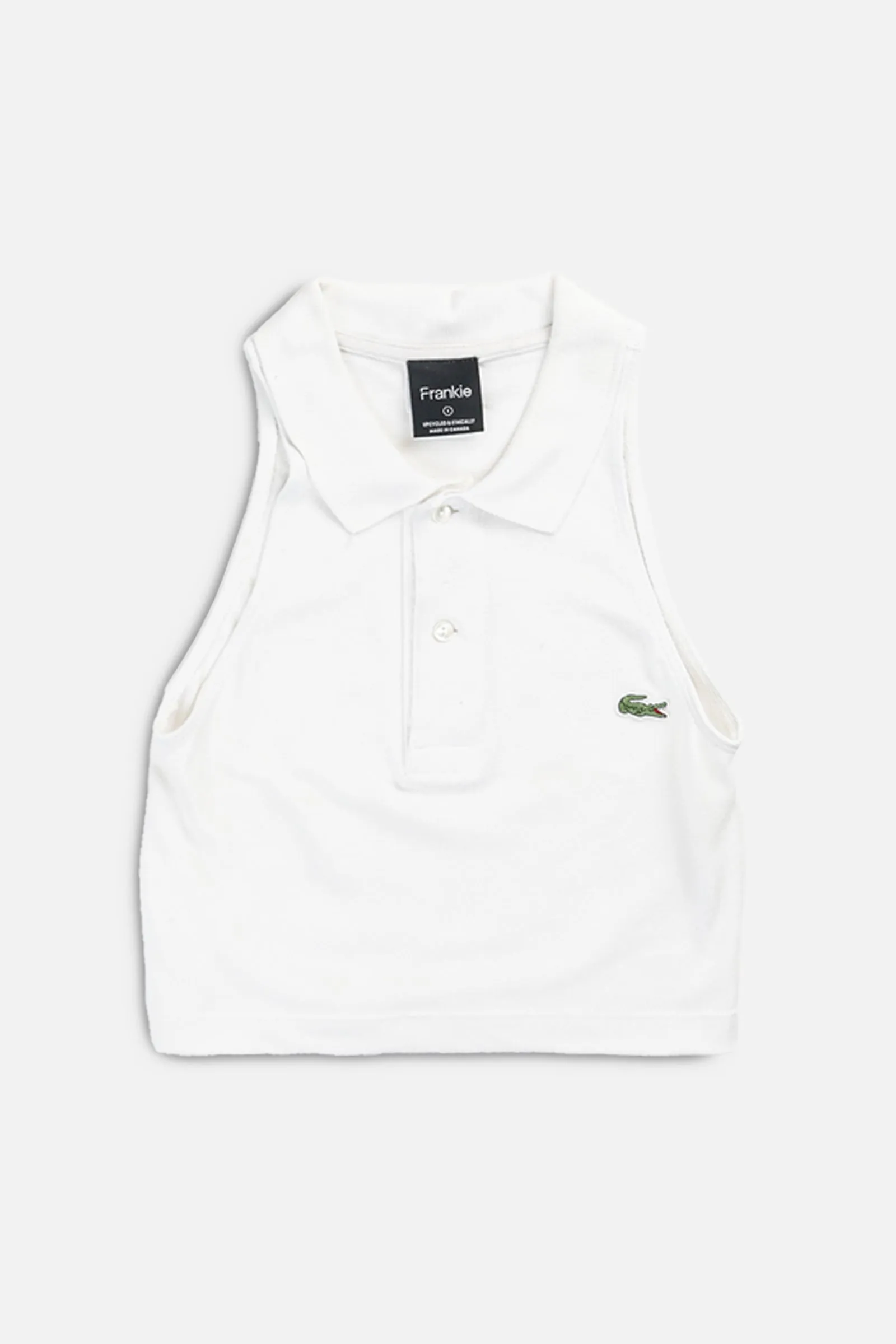 Rework Lacoste Collared Tank - S