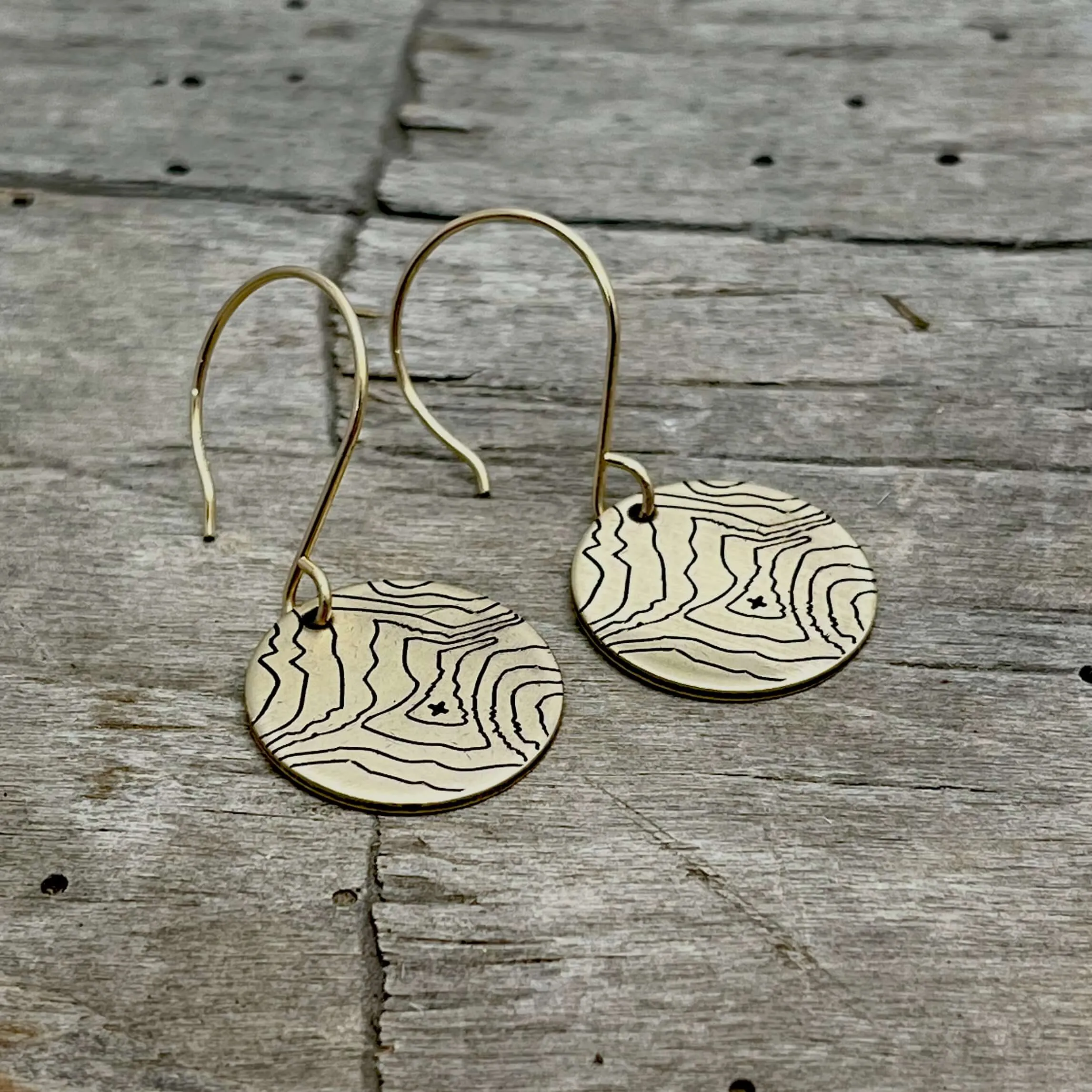 Rising Wolf Earrings