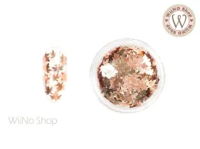 Rose Gold Maple Glitter